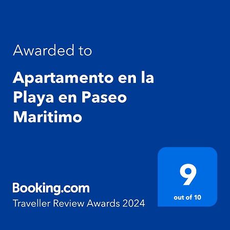 Apartamento En La Playa En Paseo Maritimo Malaga Luaran gambar