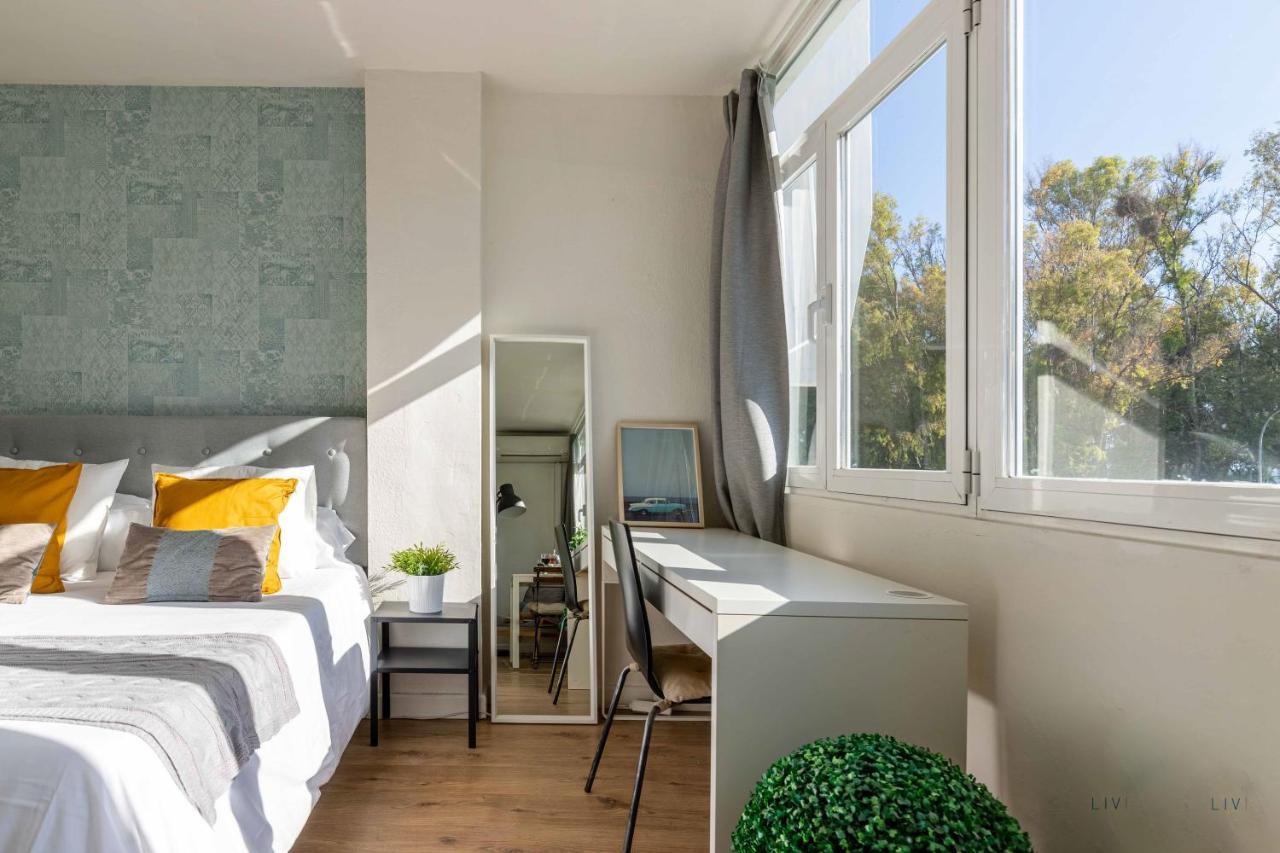 Apartamento En La Playa En Paseo Maritimo Malaga Luaran gambar